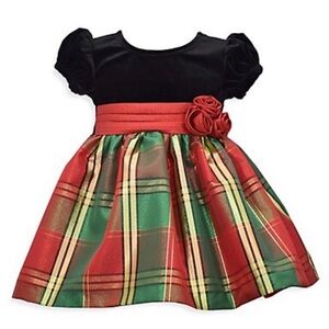 Iris & Ivy Baby Girl's Traditional Holiday Hope Dress NWT